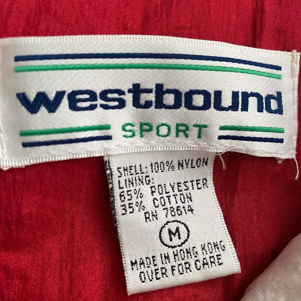 Westbound Funky Patterned Windbreaker Jacket - image 4